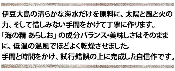 海の精あらしおドライ