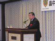 平和の尊さを再認識した畠中社長の講演でした