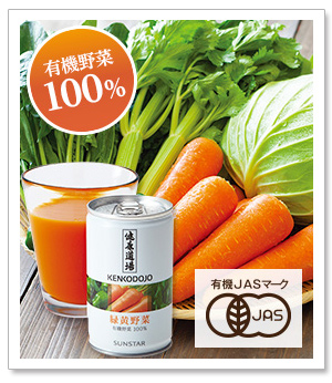 有機野菜100％